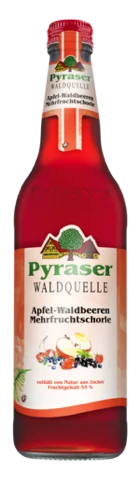 Apfel-Waldbeer-Mehrfrucht Schorle